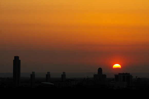 Albany, New York at Sunset